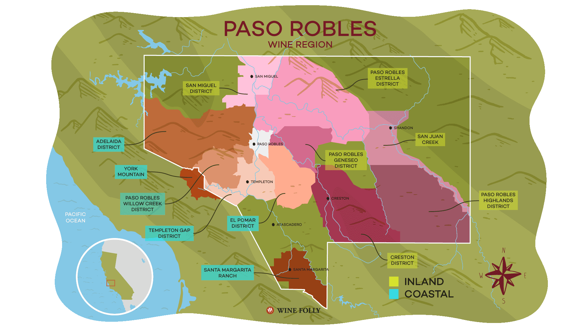 Paso Robles Geneseo District Paso Robles Wine Regions Wine Folly