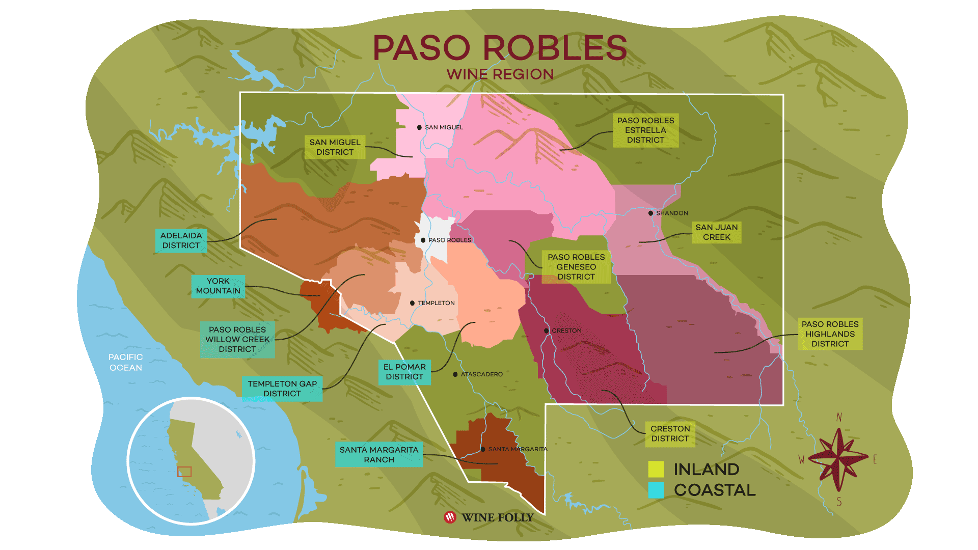 Paso Robles Geneseo District Paso Robles Wine Regions Wine Folly